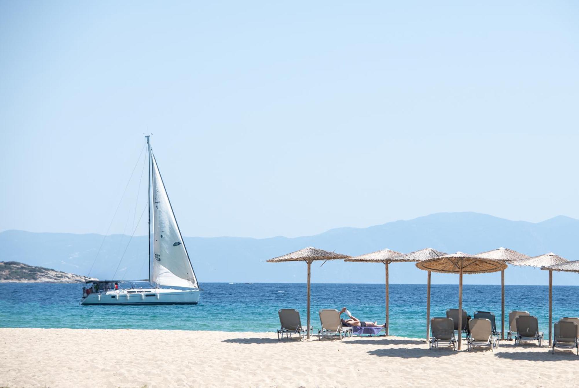 Akasti Slow Living Paralia Sikias Exteriér fotografie